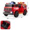 12V Ride on Fire Truck Powered Car with Water Gun and Interphone-Red